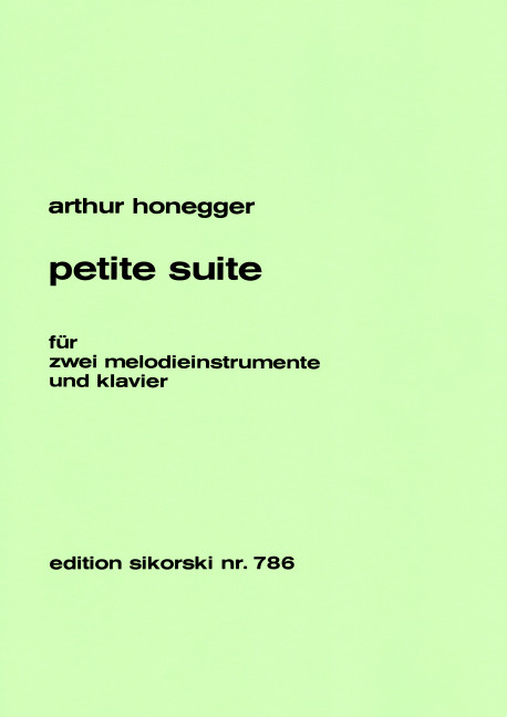 Vorderes Coverbild Petite Suite 