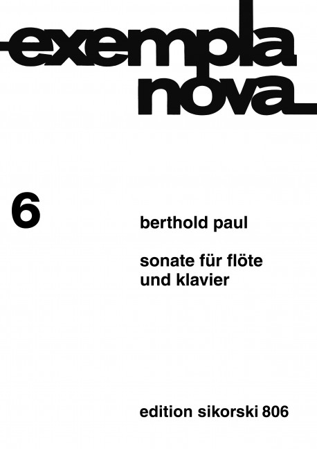 Vorderes Coverbild Sonate op. 8 
