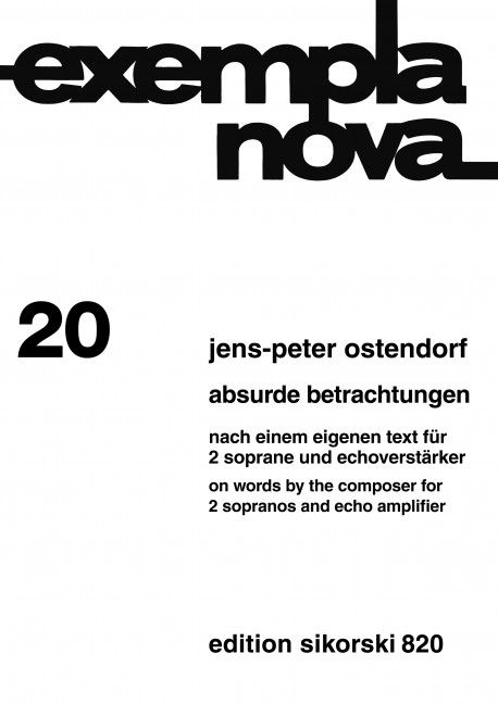 Vorderes Coverbild Absurde Betrachtungen 