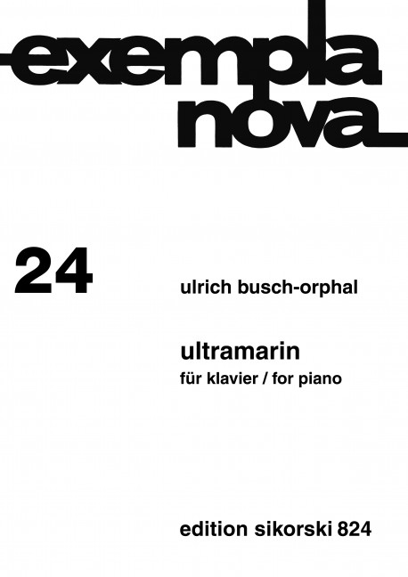 Vorderes Coverbild Ultramarin 
