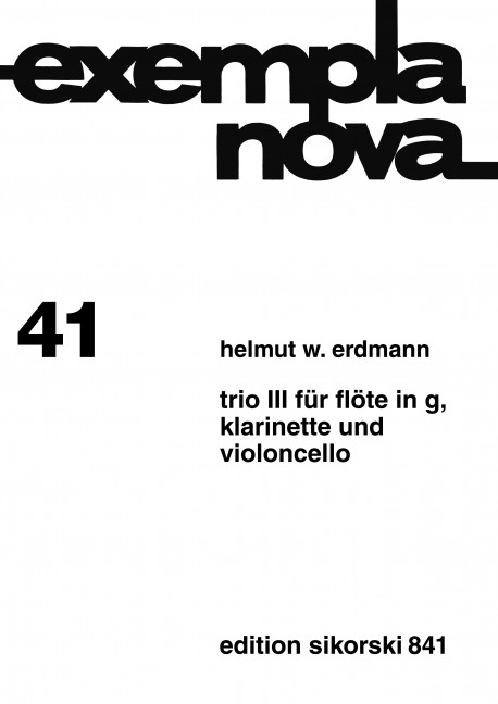 Vorderes Coverbild Trio III 