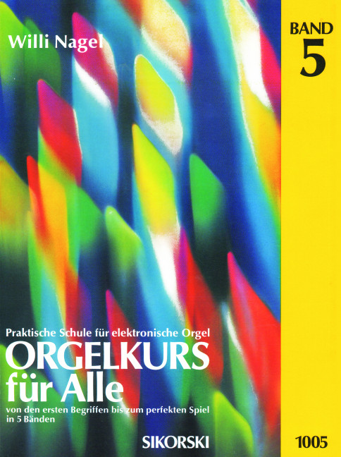 Vorderes Coverbild Orgelkurs für Alle 
