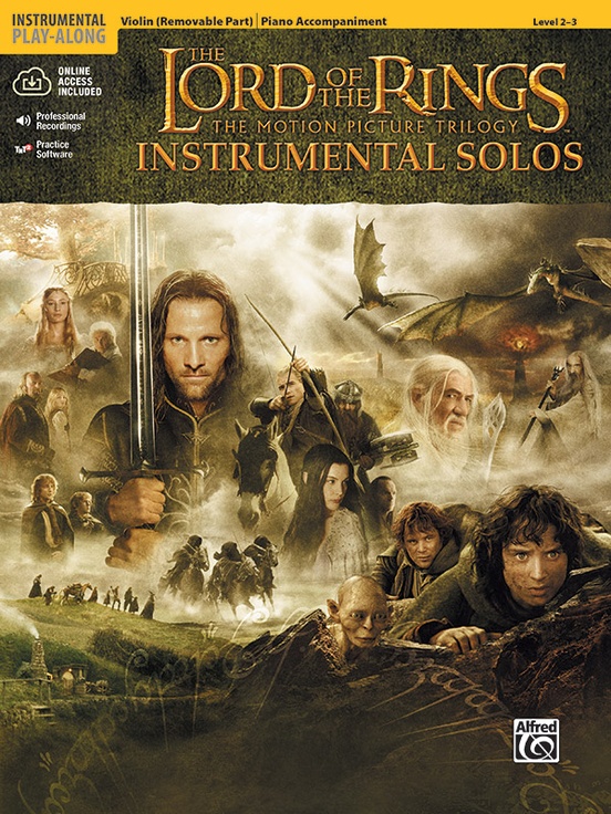 Vorderes Coverbild The Lord of the Rings Instrumental Solos for Strings - Violin