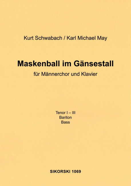 Vorderes Coverbild Maskenball im Gänsestall 