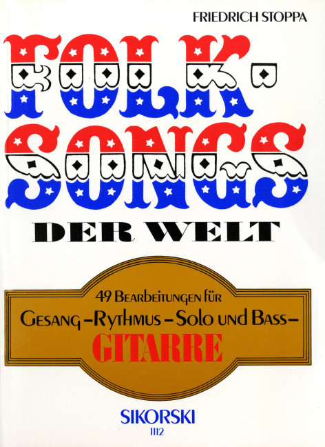 Vorderes Coverbild Folksongs der Welt 
