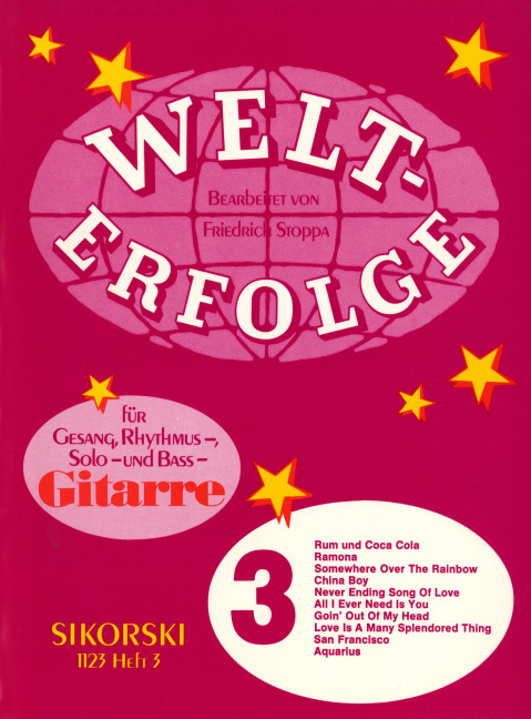 Vorderes Coverbild Welterfolge 