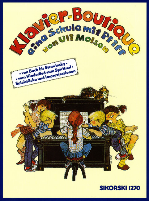 Vorderes Coverbild Klavier-Boutique 