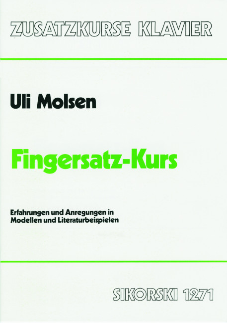Vorderes Coverbild Fingersatz-Kurs 