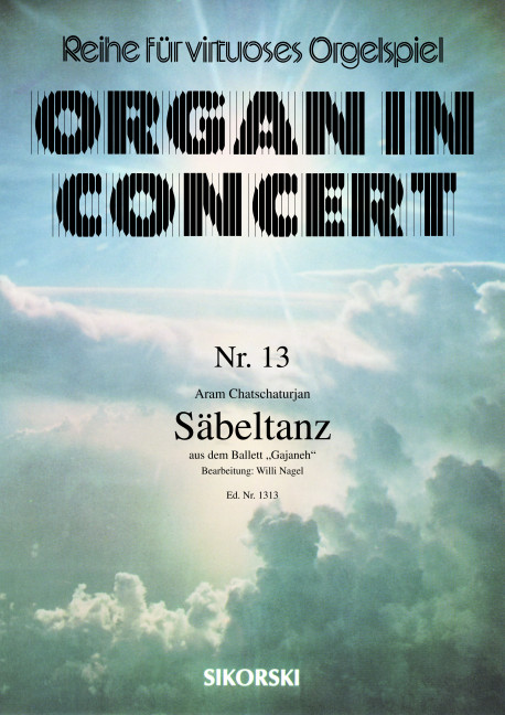 Vorderes Coverbild Säbeltanz aus dem Ballett "Gajaneh" Nr. 13