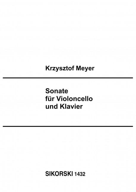 Vorderes Coverbild Sonate 