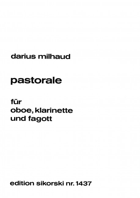 Vorderes Coverbild Pastorale 