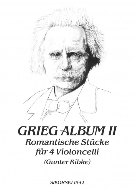 Vorderes Coverbild Grieg-Album II 