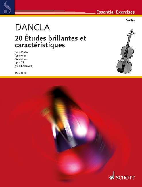 Vorderes Coverbild 20 Études brillantes et caractéristiques op. 73