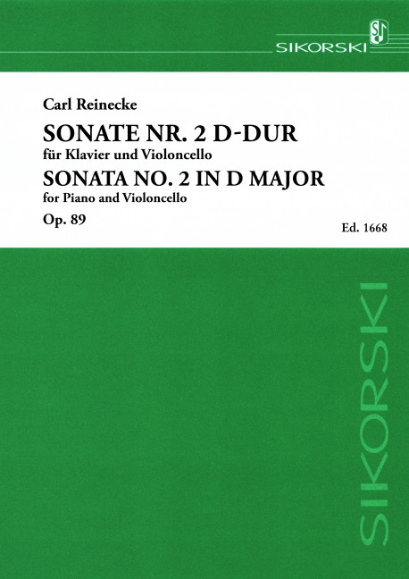 Vorderes Coverbild Sonate Nr. 2 op. 89 