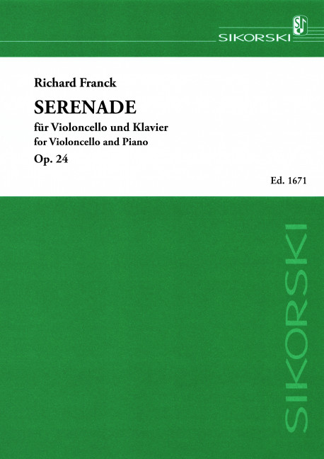 Vorderes Coverbild Serenade op. 24 