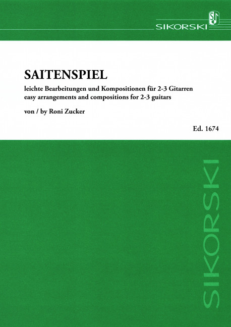Vorderes Coverbild Saitenspiel 