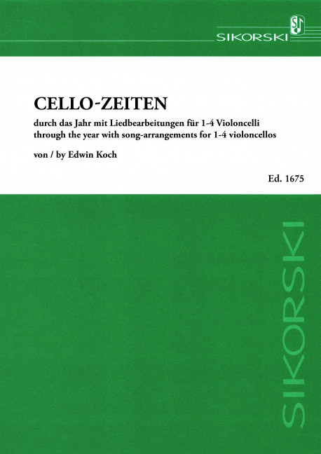 Vorderes Coverbild Cello-Zeiten 