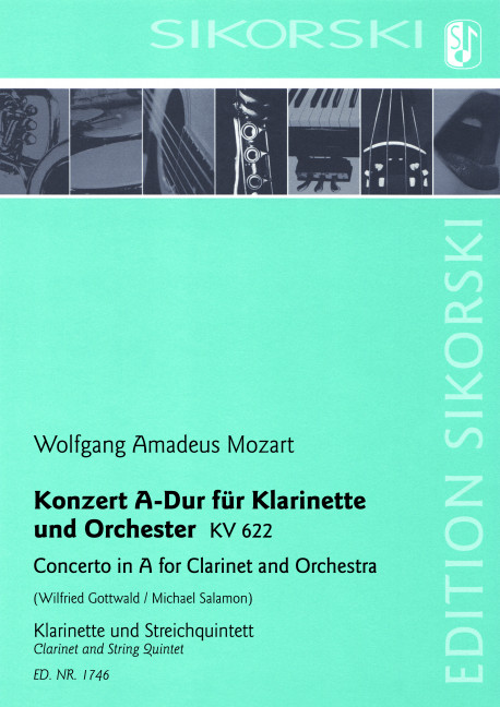 Vorderes Coverbild Konzert KV 622 