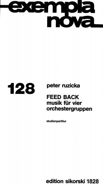 Vorderes Coverbild Feed Back 