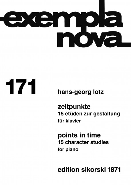 Vorderes Coverbild Zeitpunkte 