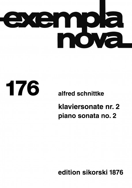 Vorderes Coverbild Sonate Nr. 2 