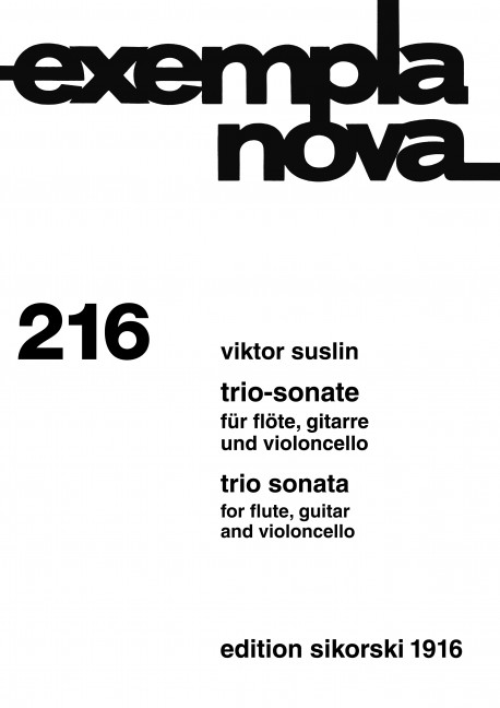 Vorderes Coverbild Trio-Sonate 