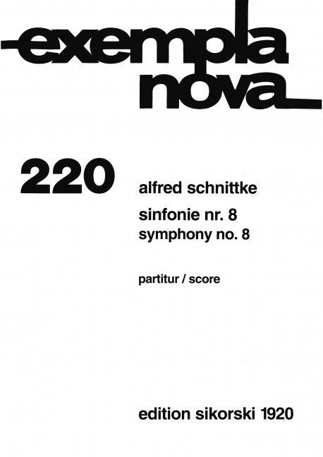 Vorderes Coverbild Sinfonie Nr. 8 