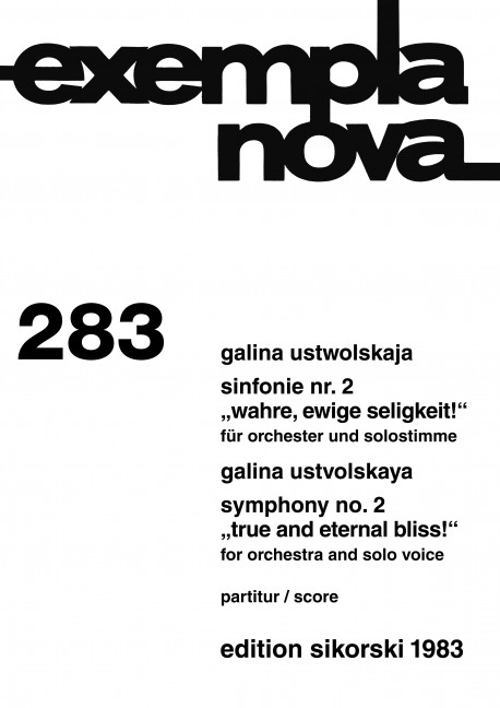 Vorderes Coverbild Sinfonie Nr. 2 