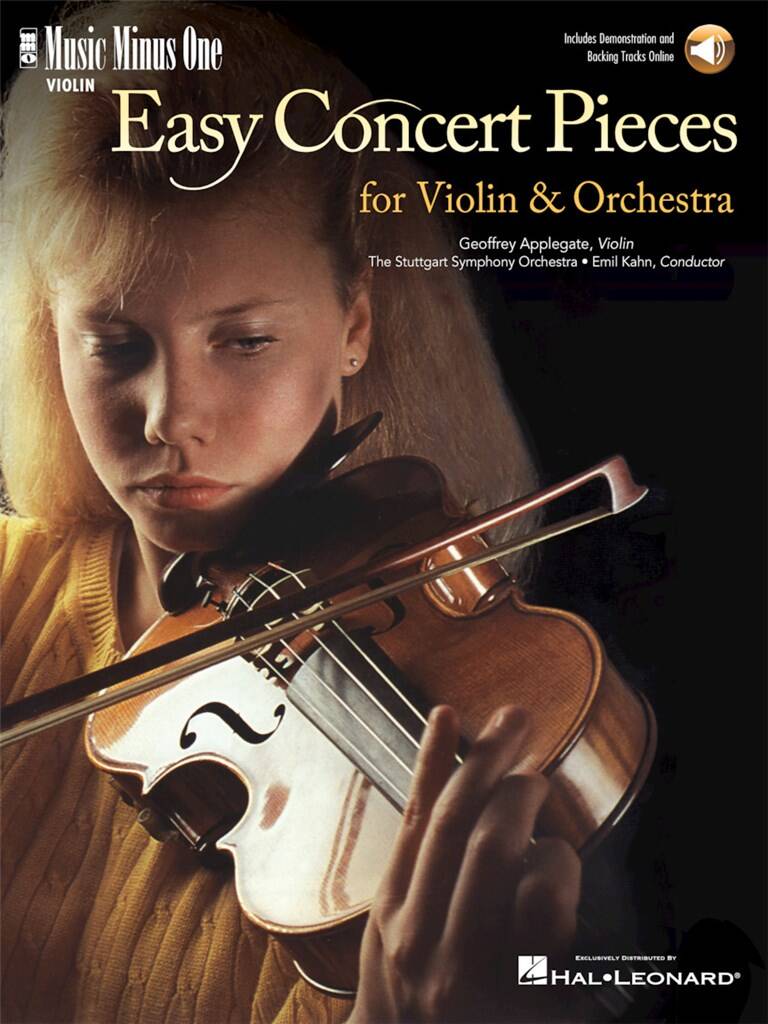 Vorderes Coverbild Easy Concert Pieces for Violin & Orchestra