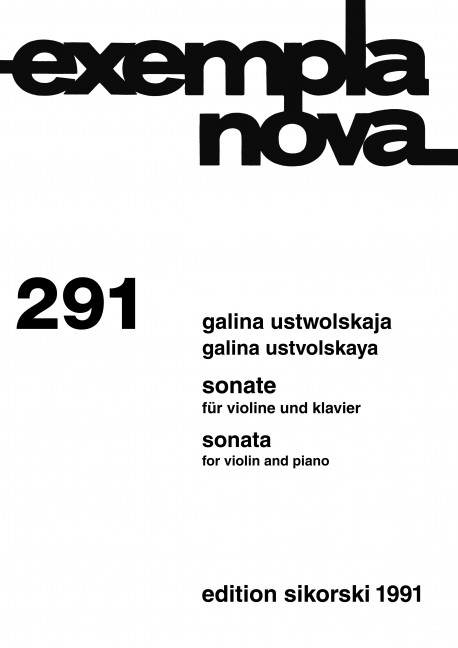Vorderes Coverbild Sonate 