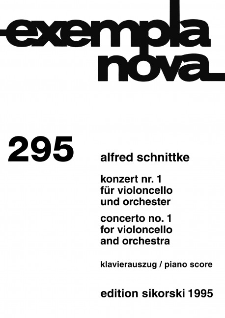 Vorderes Coverbild Konzert Nr. 1 