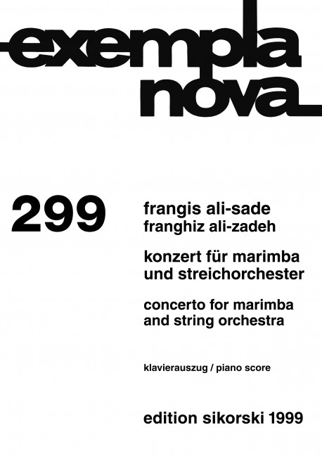 Vorderes Coverbild Konzert 