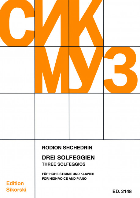 Vorderes Coverbild 3 Solfeggien 