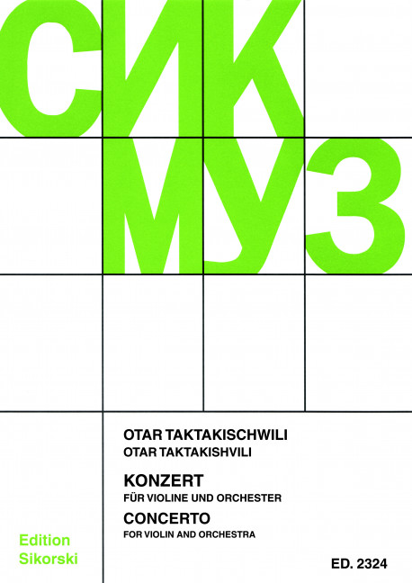 Vorderes Coverbild Konzert 