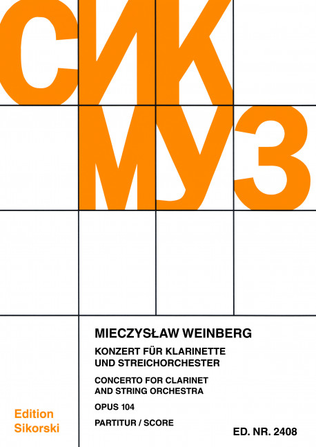 Vorderes Coverbild Konzert op. 104 