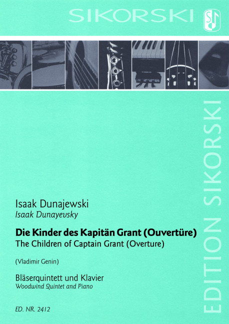 Vorderes Coverbild Die Kinder des Kapitän Grant 