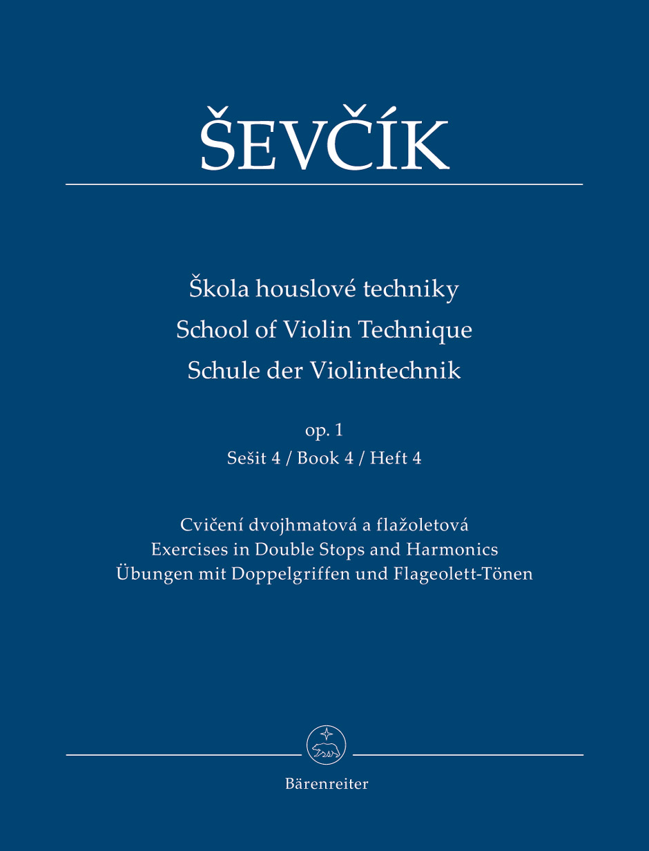 Vorderes Coverbild Schule der Violintechnik op. 1