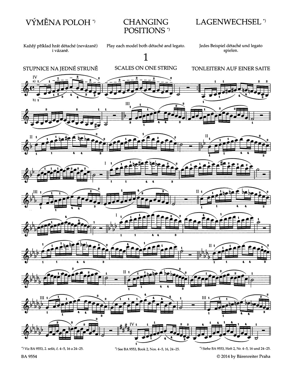 Anderes Coverbild Schule der Violintechnik op. 1