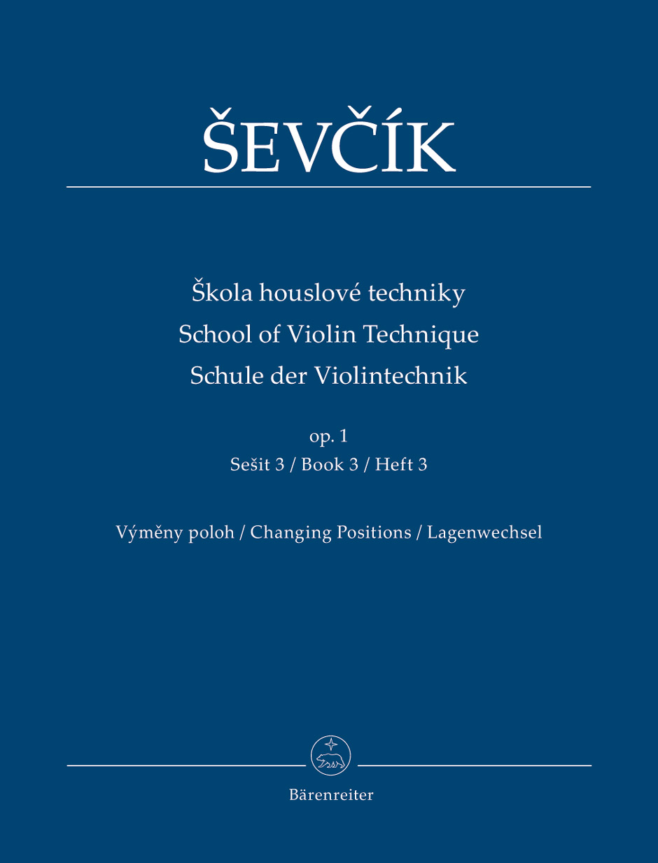 Vorderes Coverbild Schule der Violintechnik op. 1