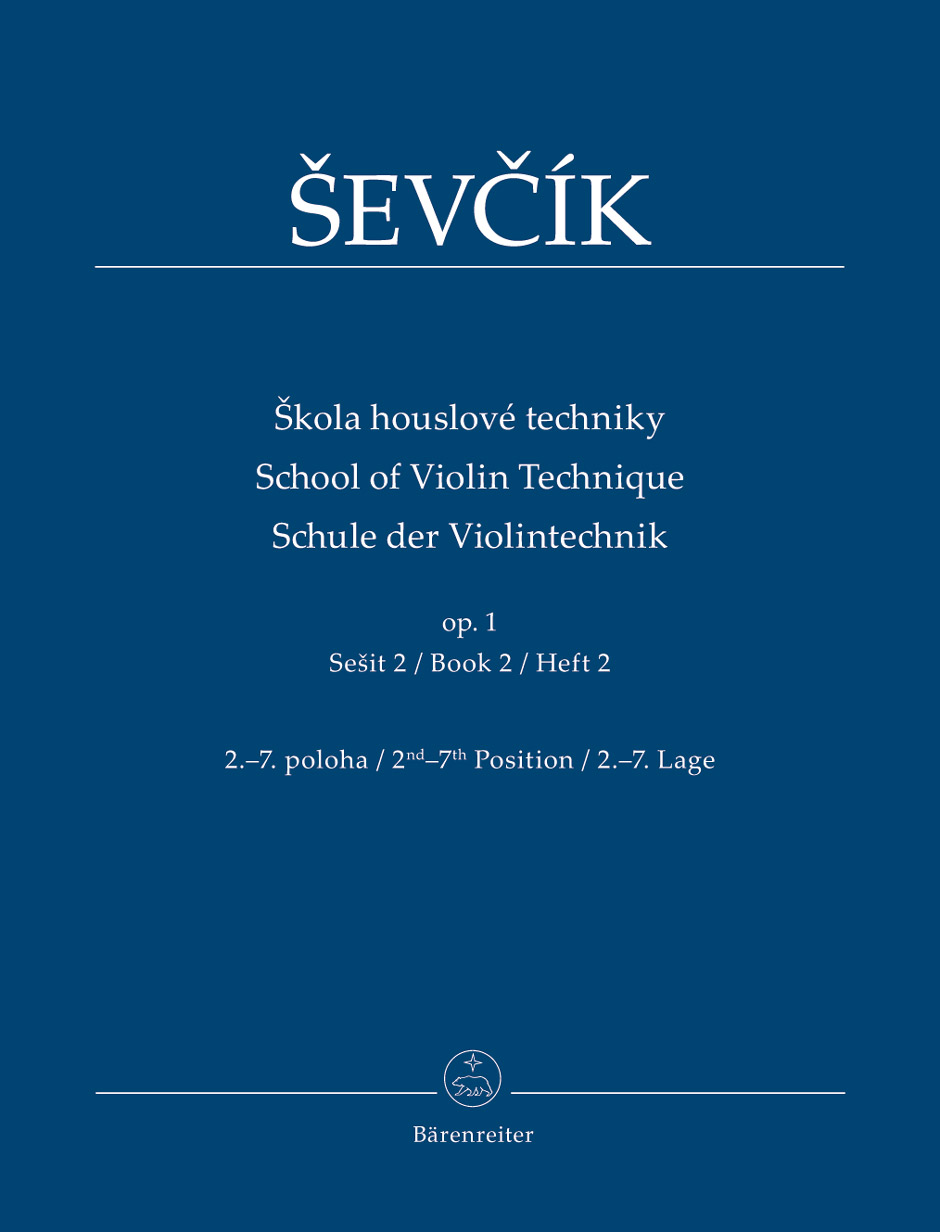 Vorderes Coverbild Schule der Violintechnik op. 1