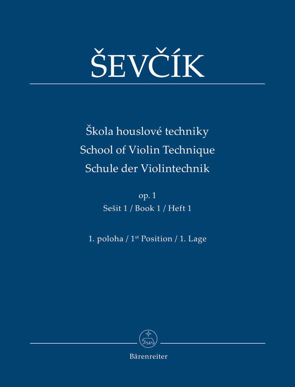 Vorderes Coverbild Schule der Violintechnik op. 1