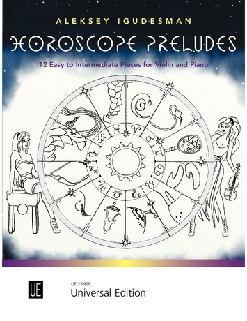 Vorderes Coverbild Horoscope Preludes für Violine und Klavier