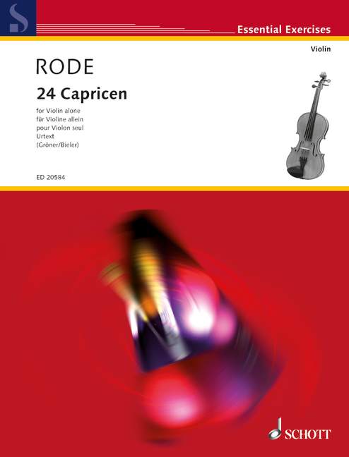Vorderes Coverbild 24 Capricen