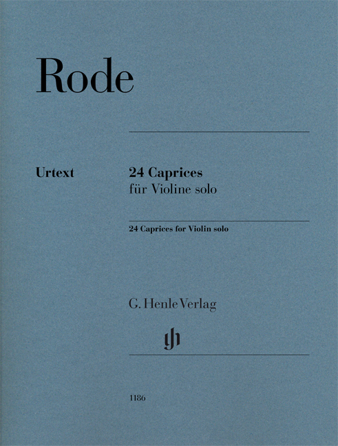 Vorderes Coverbild 24 Caprices für Violine solo