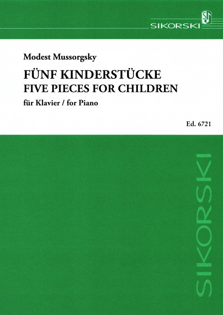 Vorderes Coverbild 5 Kinderstücke 
