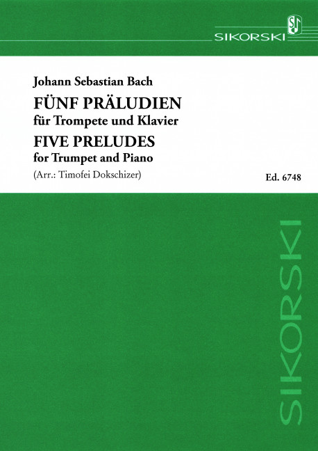Vorderes Coverbild 5 Präludien 