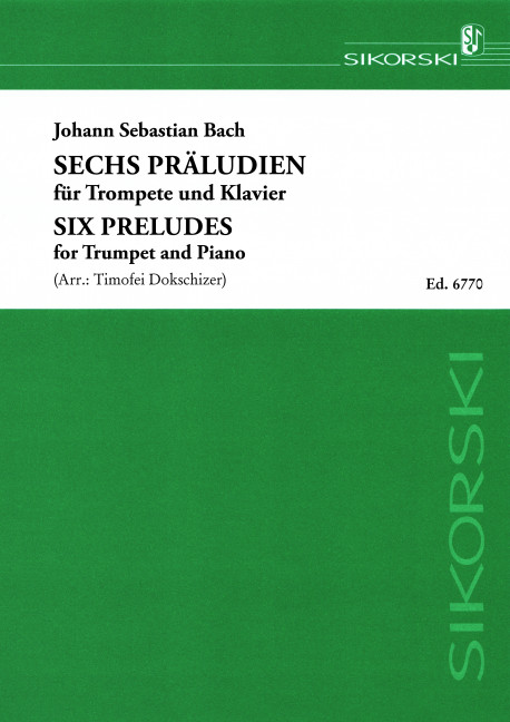 Vorderes Coverbild 6 Präludien 