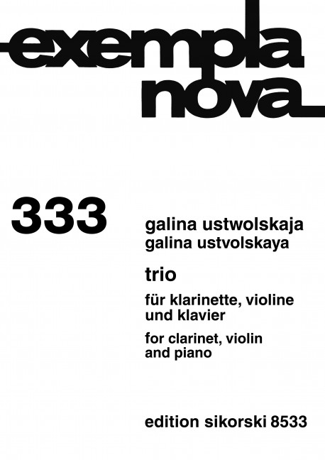 Vorderes Coverbild Trio 
