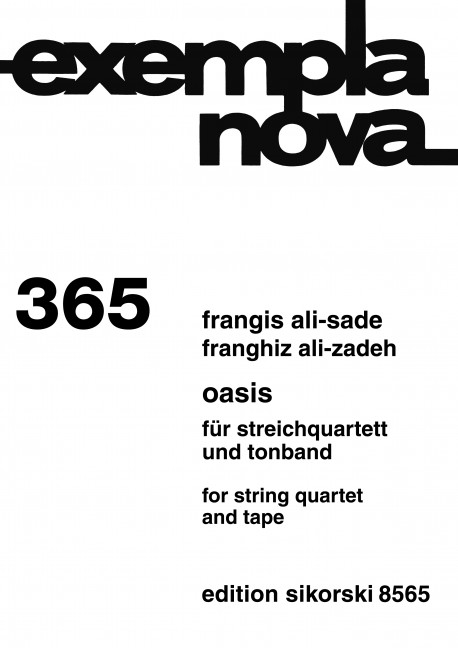 Vorderes Coverbild Oasis 