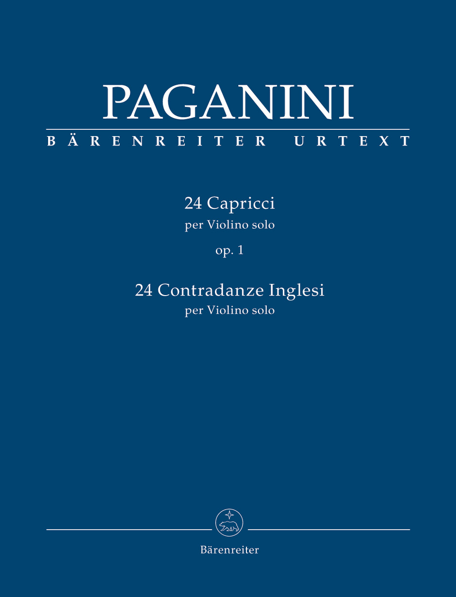 Vorderes Coverbild 24 Capricci op. 1 / 24 Contradanze Inglesi für Violine solo
